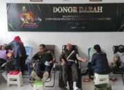 Bakti Sosial Donor Darah Meriahkan HUT Korps Polisi Militer TNI Angkatan Darat ke-78 di Kota Mataram