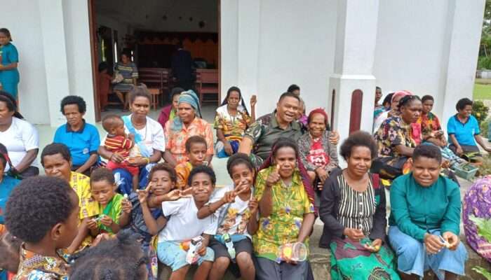 Koops Habema Gelar Kegiatan Minggu Kasih di Gereja GKII Laodekia Mimika