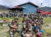 Prajurit Buaya Putih Bantu Tingkatkan Kualitas Gizi Anak-Anak di Papua