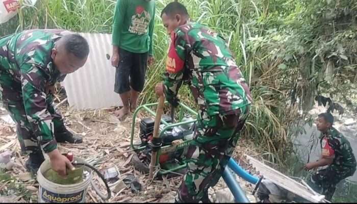 Kolaborasi Babinsa Koramil 1402/Harjamukti dengan Petani Mulya Tani dalam Program Ketahanan Pangan