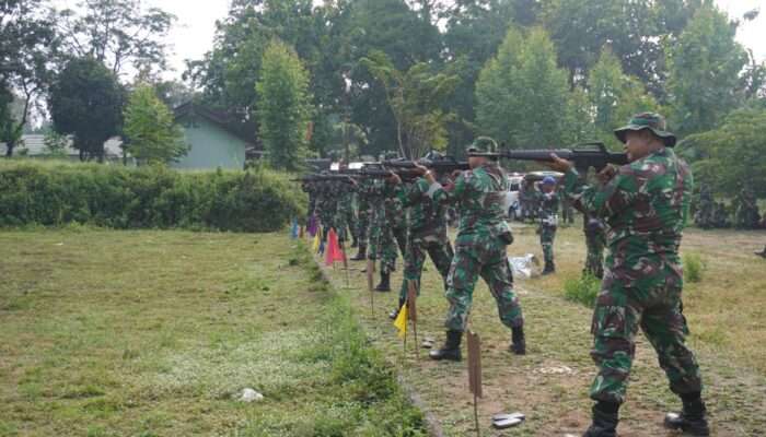 Latihan Menembak Kodim 0724/Boyolali: Meningkatkan Kemampuan Prajurit