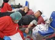 Satbrimob Polda Kalbar Berpartisipasi dalam Kegiatan Bakti Sosial Donor Darah