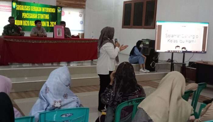 Penyuluhan Gerakan Intervensi Serentak Pencegahan Stunting di Gempol Cirebon