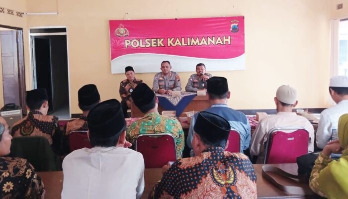 Silaturahmi Kamtibmas Polsek Kalimanah dengan Tokoh dan Lembaga Keagamaan di Purbalingga