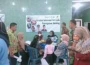 Babinsa Kesepuhan Serka Tuhardi Turut Serta dalam Gerakan Pencegahan Stunting di Kota Cirebon