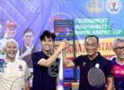 Ketum DPKN Prof Zudan Resmi Buka Turnamen Bulutangkis Bapor Korpri Cup 2024
