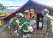 TNI Buktikan Kedekatan dengan Masyarakat Puncak Papua