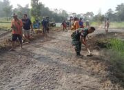 TNI dan Masyarakat Bersatu dalam Gotong Royong di Blitar