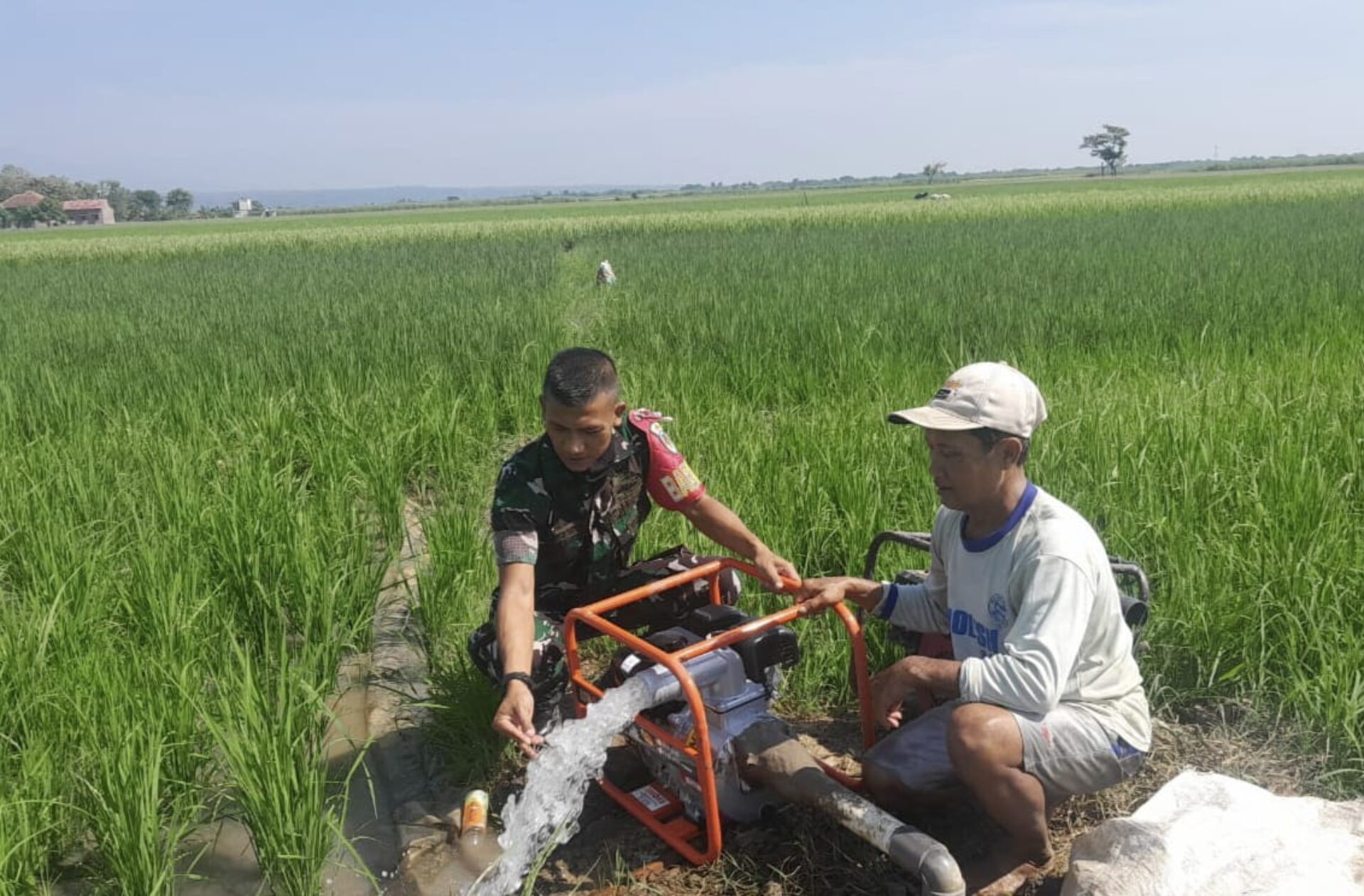 TNI Manunggal Air di Kabupaten Cirebon