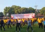 TNI-Polri dan Forkopimda Bersinergi dalam Olahraga Bersama dan Aksi Pungut Sampah di Cirebon
