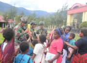Berbagi Keceriaan dan Semangat Belajar di Kampung Wako Puncak Papua