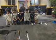 Polisi Amankan Enam Pemuda Kelompok Pasukan Angin Malam di Surabaya