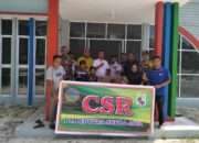 Program CSR PT PSJ Serahkan AC untuk Pustaka Desa Langkan