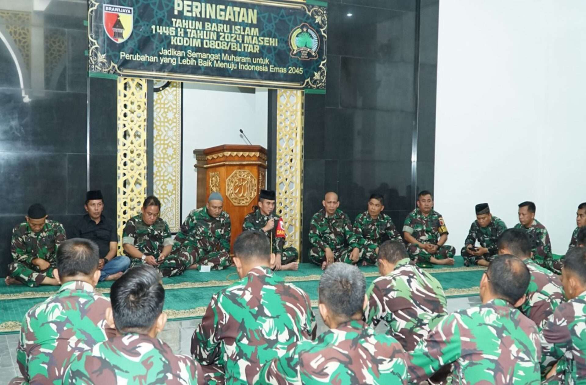 Kodim 0808/Blitar Gelar Doa Bersama Sambut Tahun Baru Islam 1446 H