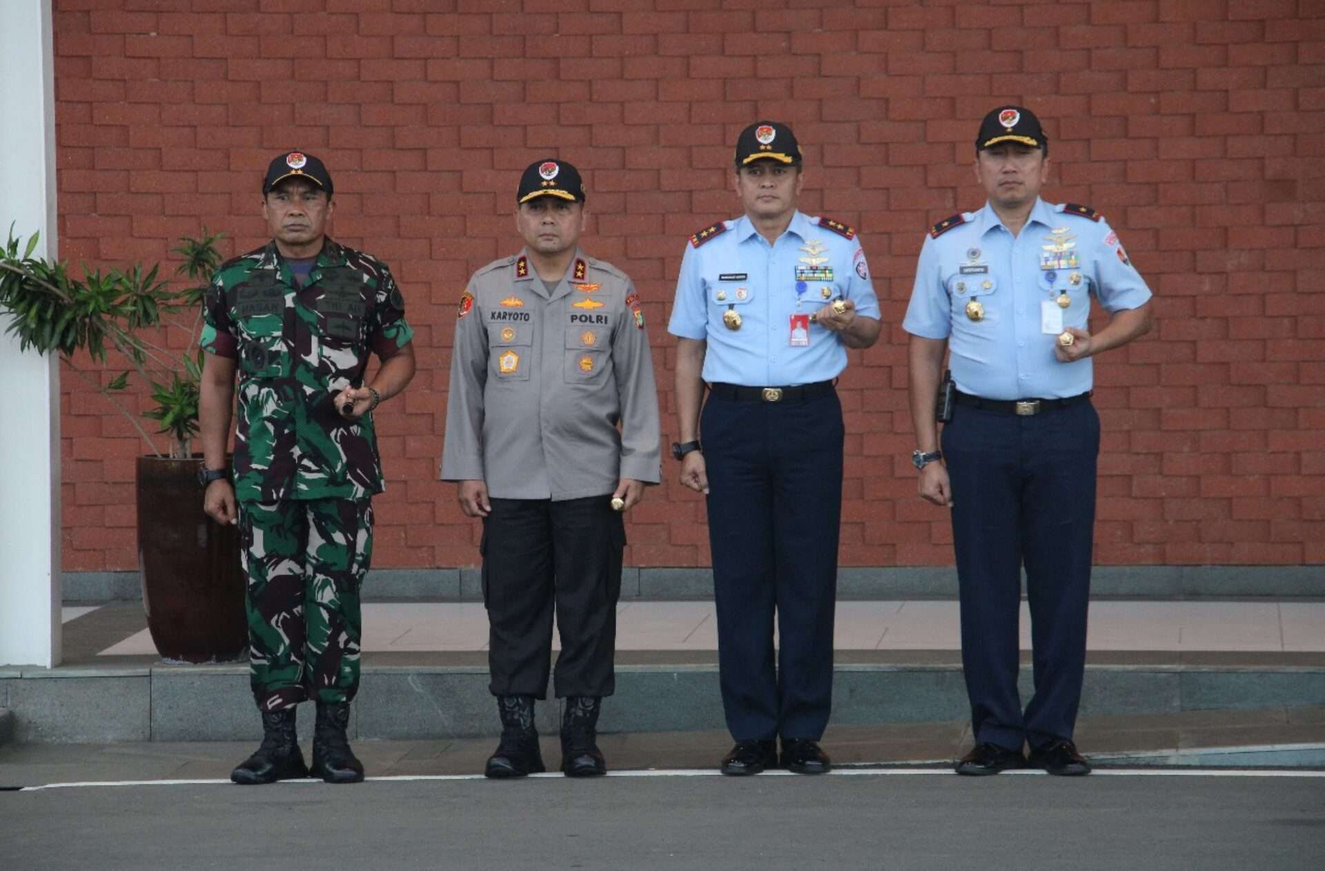 Pelepasan Delegasi Bantuan Kemanusiaan Indonesia untuk Papua Nugini dan Afganistan