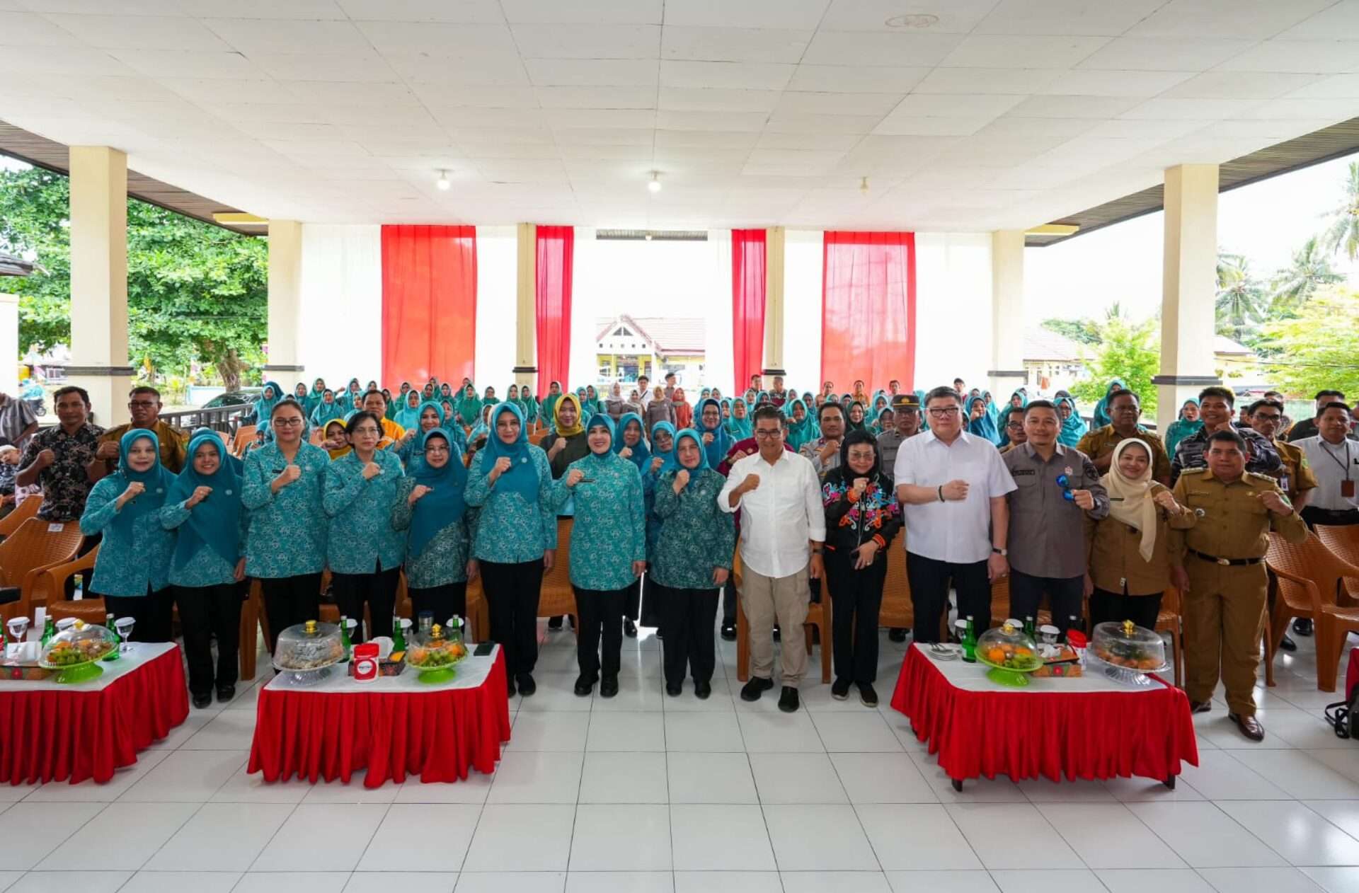 Ketum TP PKK Galang Semangat Hidup Sehat dan Kesejahteraan Keluarga di Maratua