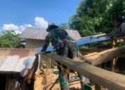 Ksatria Naga Karimata Bantu Renovasi Rumah Warga di Desa Napan