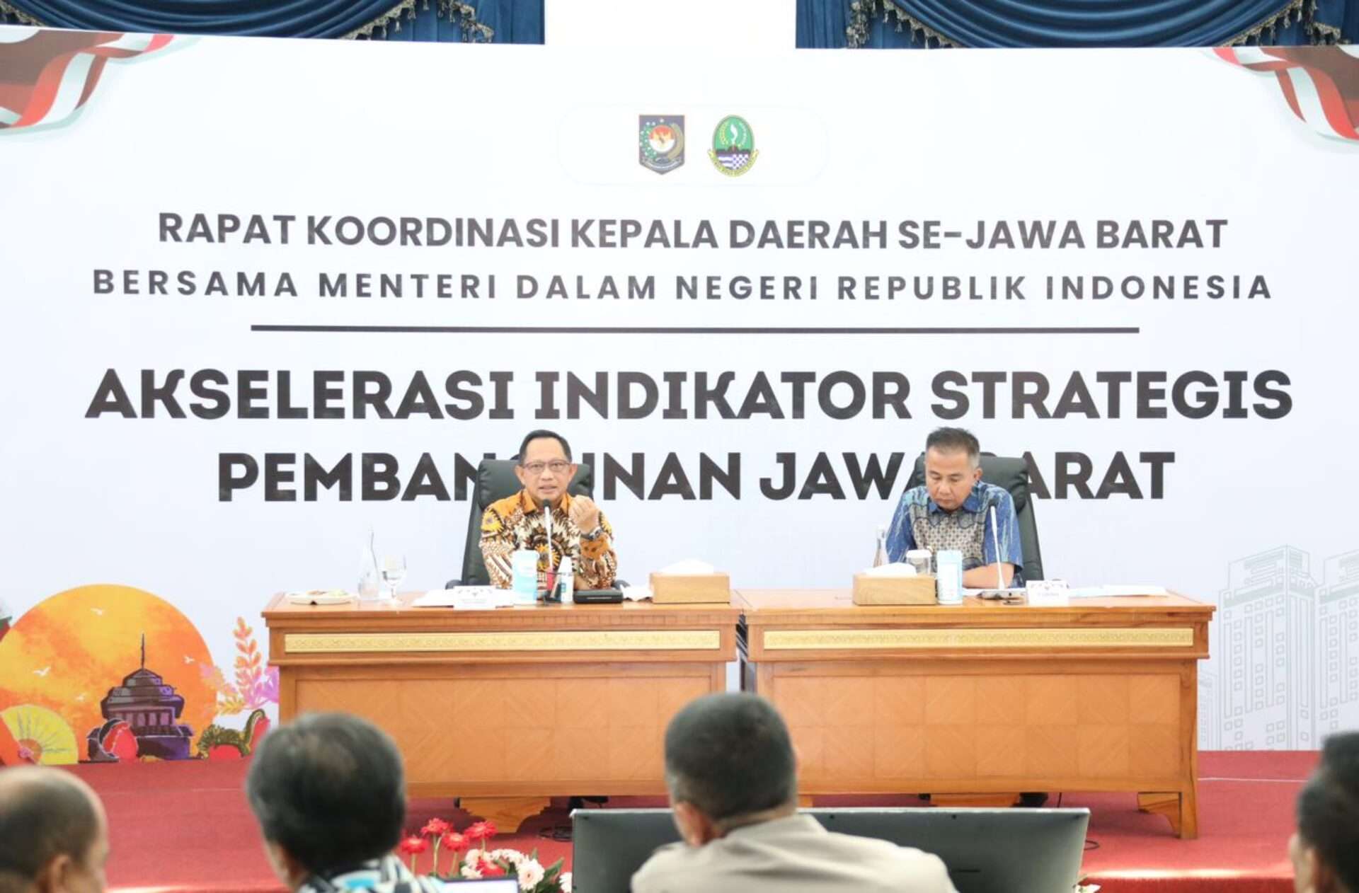 Mendagri Dorong Pemda Jabar Tingkatkan PAD dan Optimalkan Penggunaan Anggaran