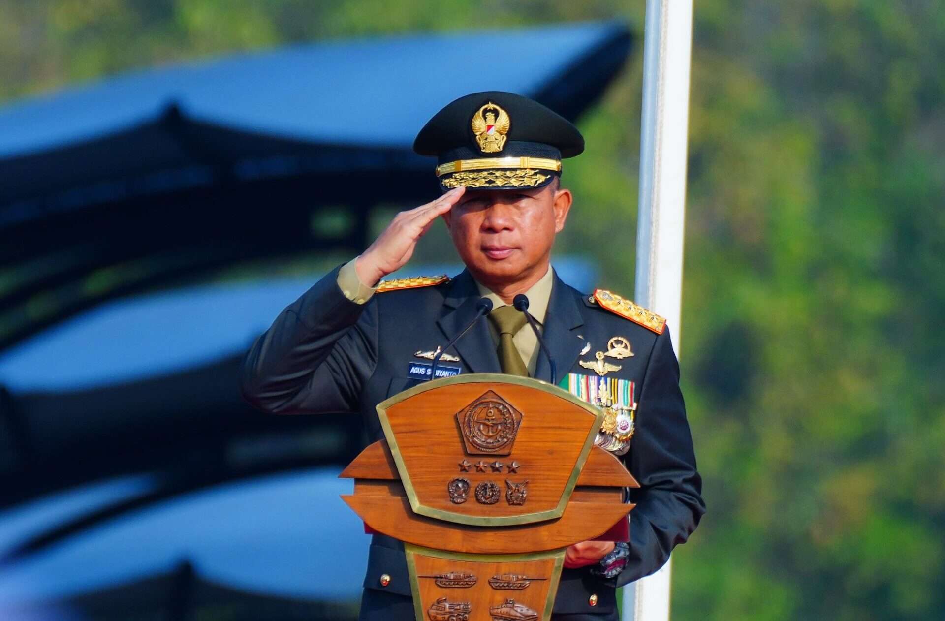 Panglima TNI Pimpin Upacara Pelantikan 350 Perwira Prajurit Karier TNI TA 2024