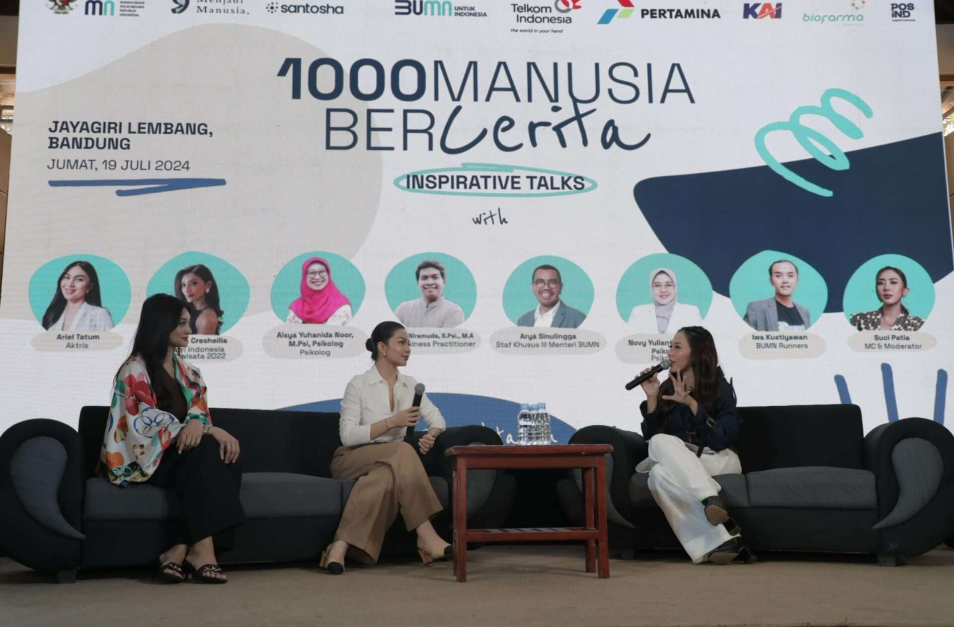 Kementerian BUMN Utamakan Kesehatan Mental Lewat Acara 1000 Manusia Bercerita