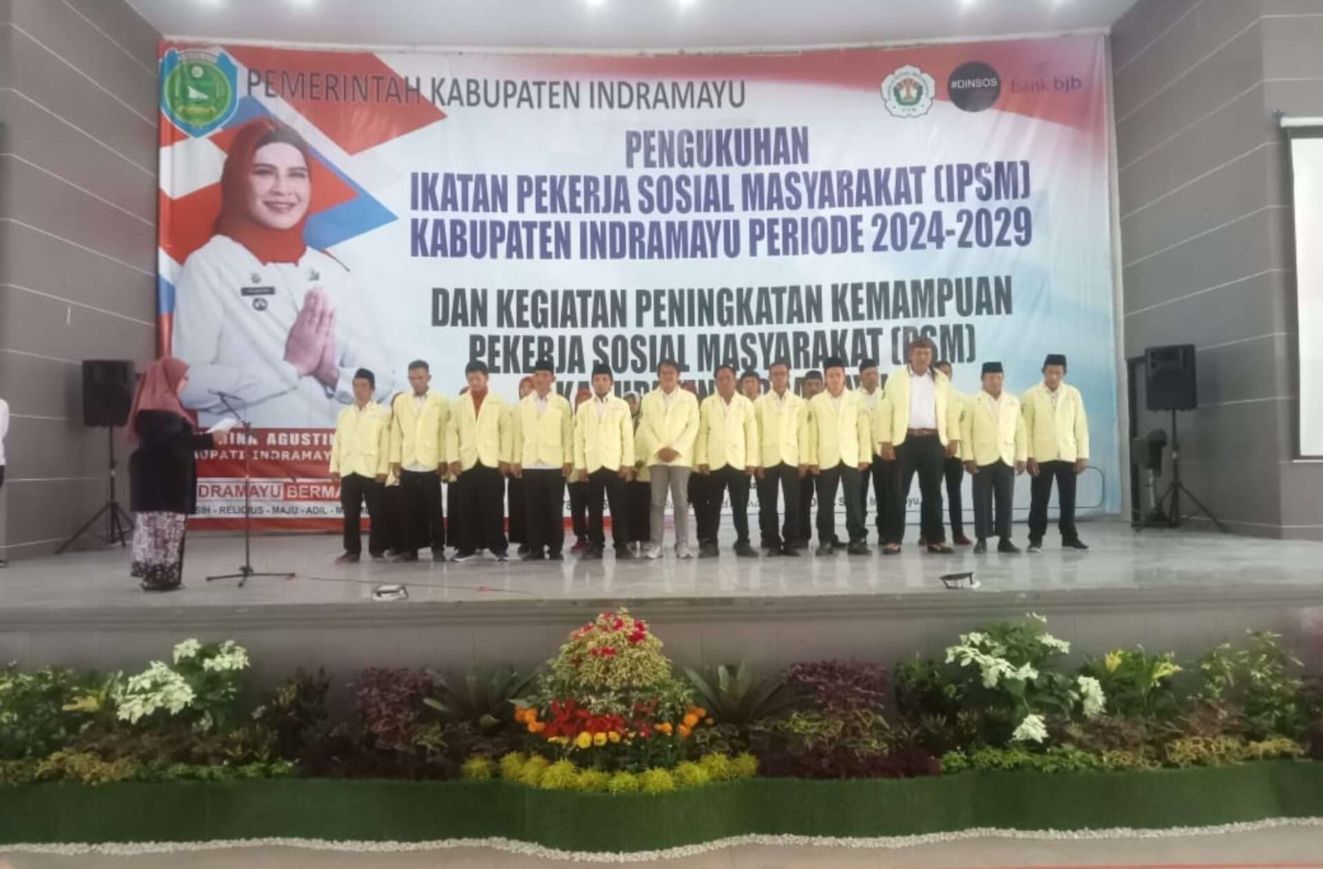 Pengukuhan Ikatan Pekerja Sosial Masyarakat Indramayu: Upaya Peningkatan Kesejahteraan Sosial