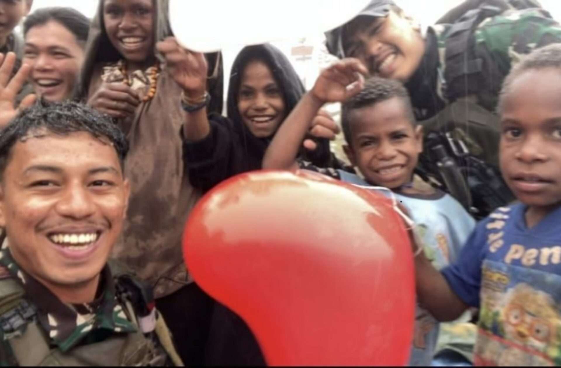 Satgas Yonif 432 Kostrad Gelar Peringatan Hari Anak Nasional Distrik Yigi Nduga