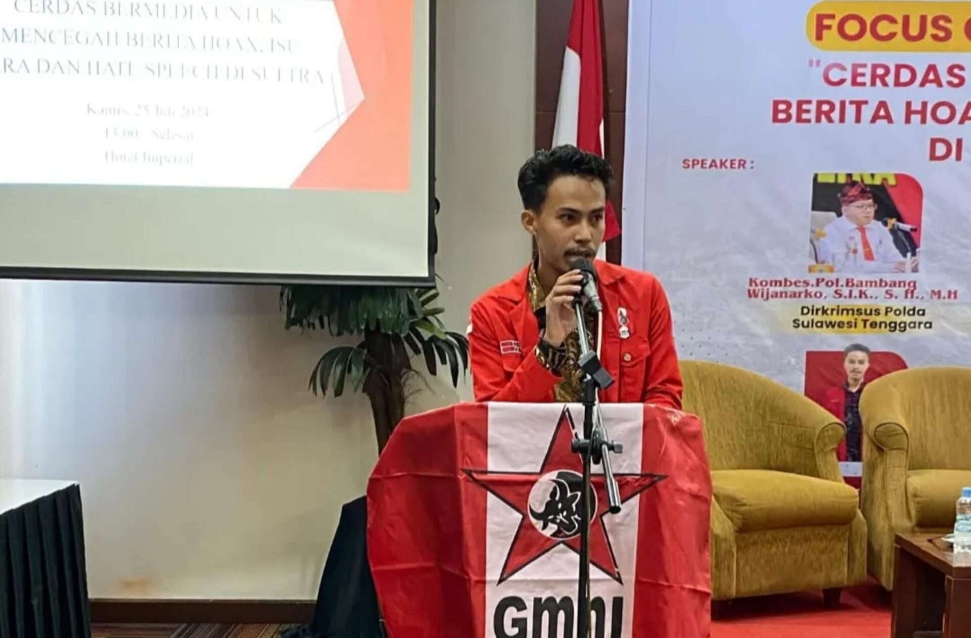 GMNI Kendari Gelar FGD: Cerdas Bermedia untuk Mencegah Hoax, Isu SARA, dan Hate Speech di Sultra