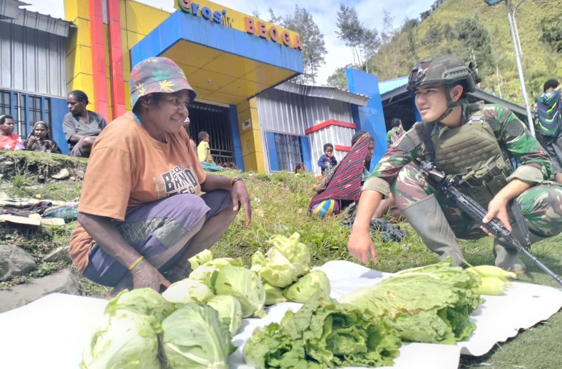 ROSITA Ksatria Buaya Putih di Pasar Beoga