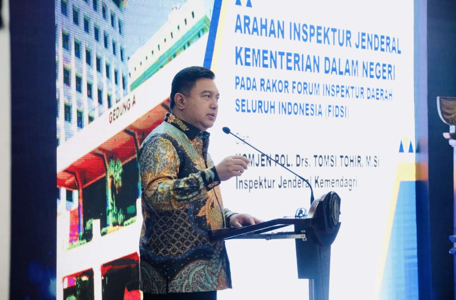 Plt Sekjen Kemendagri Dorong Inspektur Daerah Tingkatkan Kompetensi dan Responsivitas