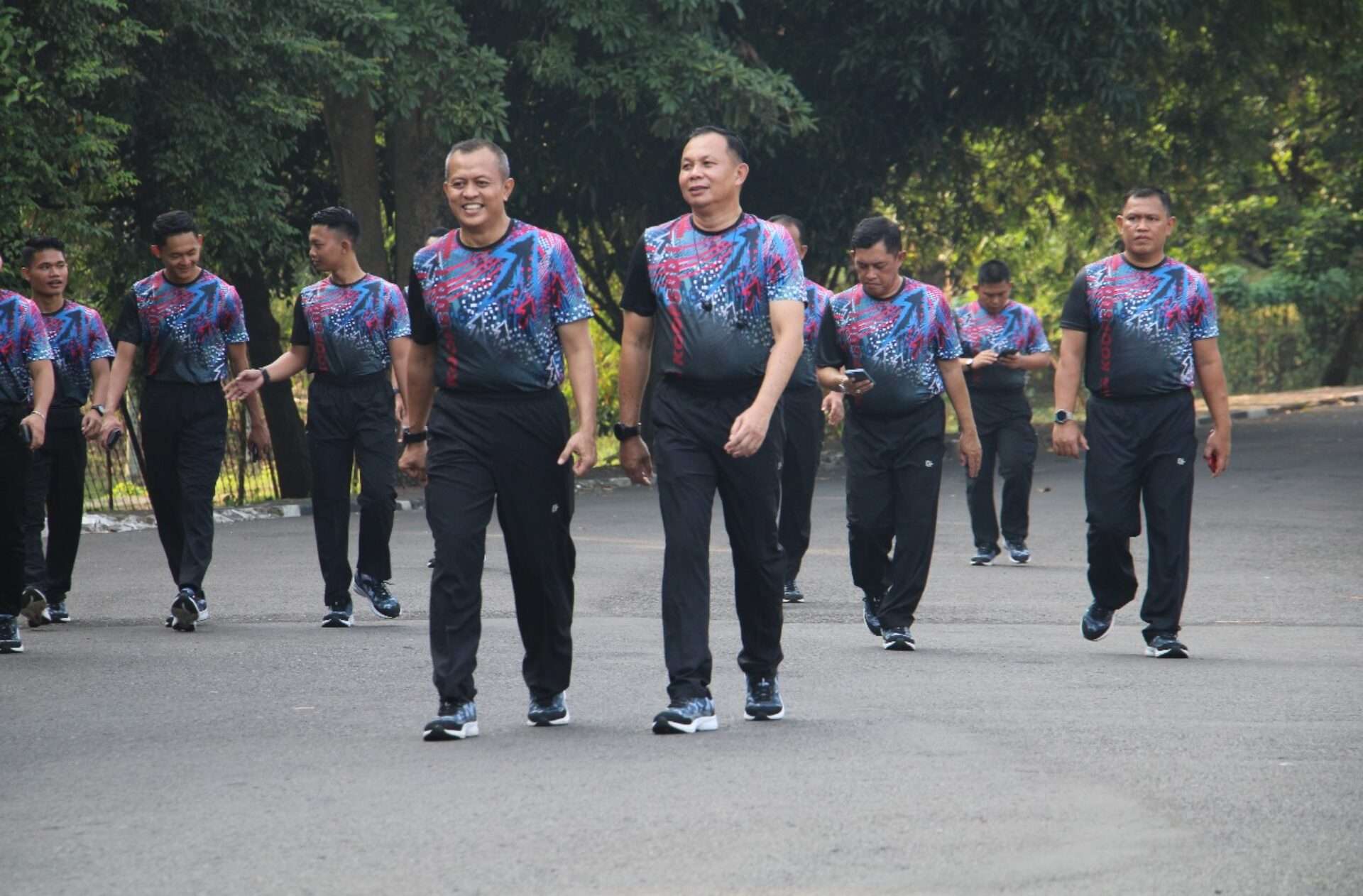 Pangkoopsud I Gelar Olahraga Bersama: Momen Kebersamaan dan Kesehatan