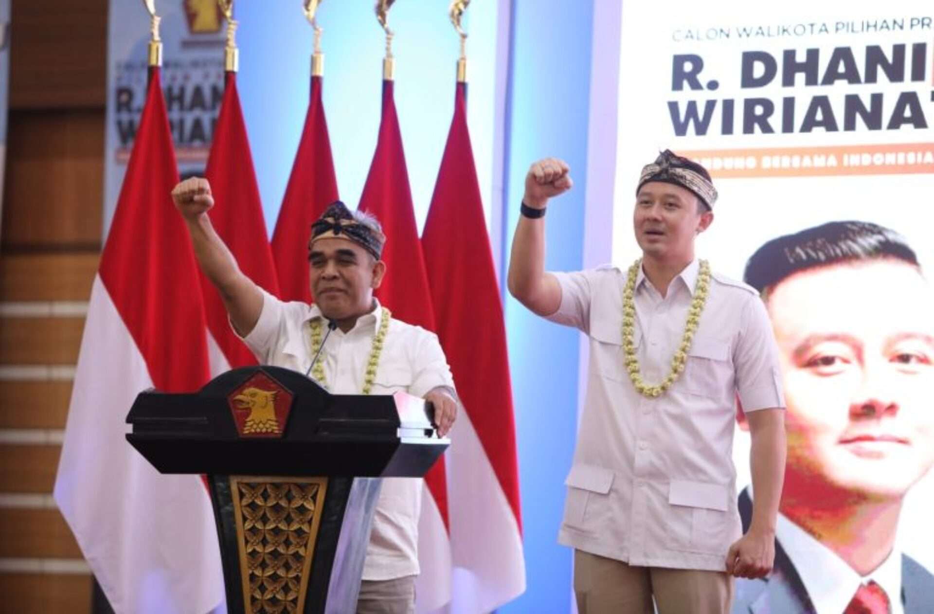 Gerindra Resmi Usung Ridwan Dhani Wirianata sebagai Calon Walikota Bandung