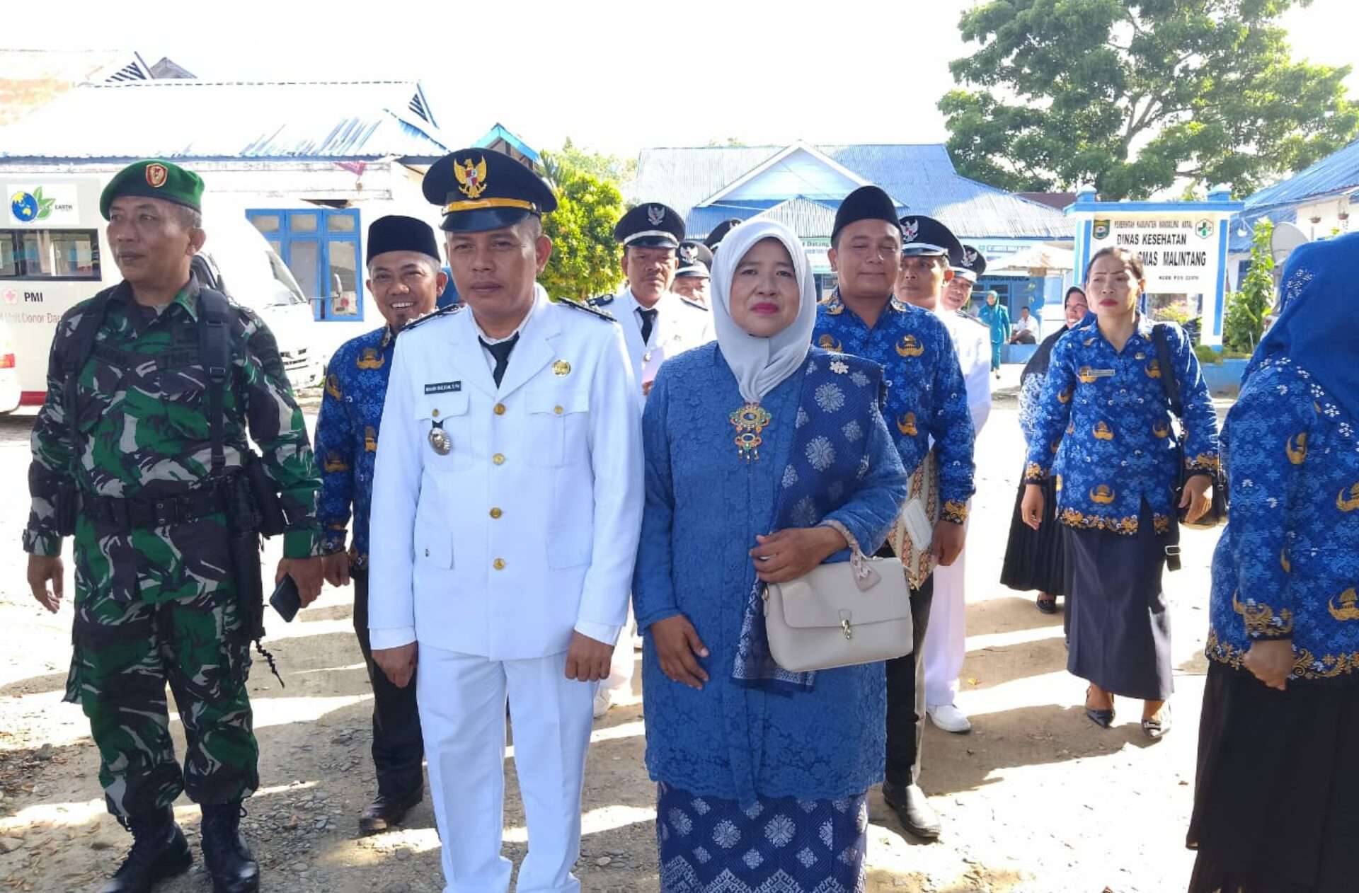 Bukit Malintang Semarakkan Kemerdekaan dengan Bendera Merah Putih