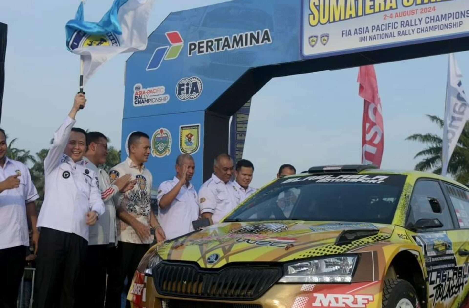 Pj Gubernur Fatoni Resmi Luncurkan Asia Pacific Rally Championship dan Siapkan PON XXI