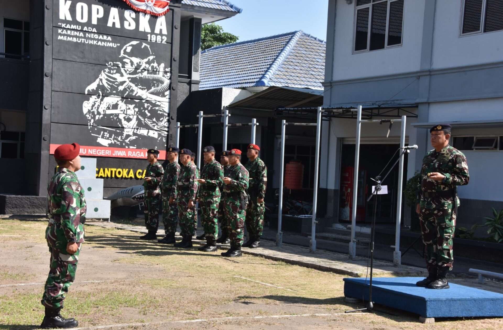 Danpusdiksus Resmi Buka Kursus Pelatih Kopaska Angkatan XI TA 2024, Tingkatkan Profesionalisme Prajurit TNI AL