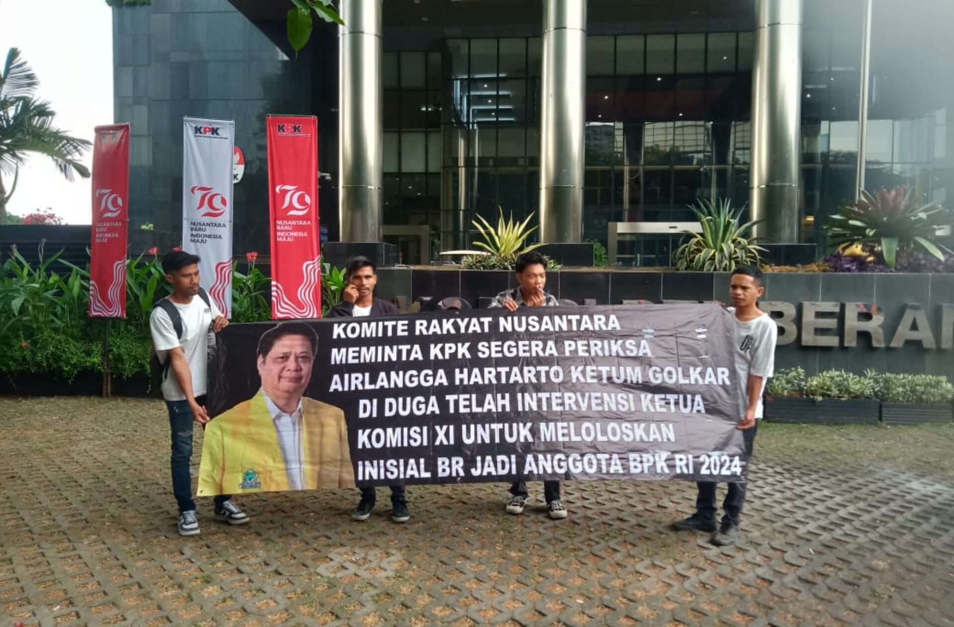 KORAN Laporkan Dugaan Intervensi Golkar ke KPK