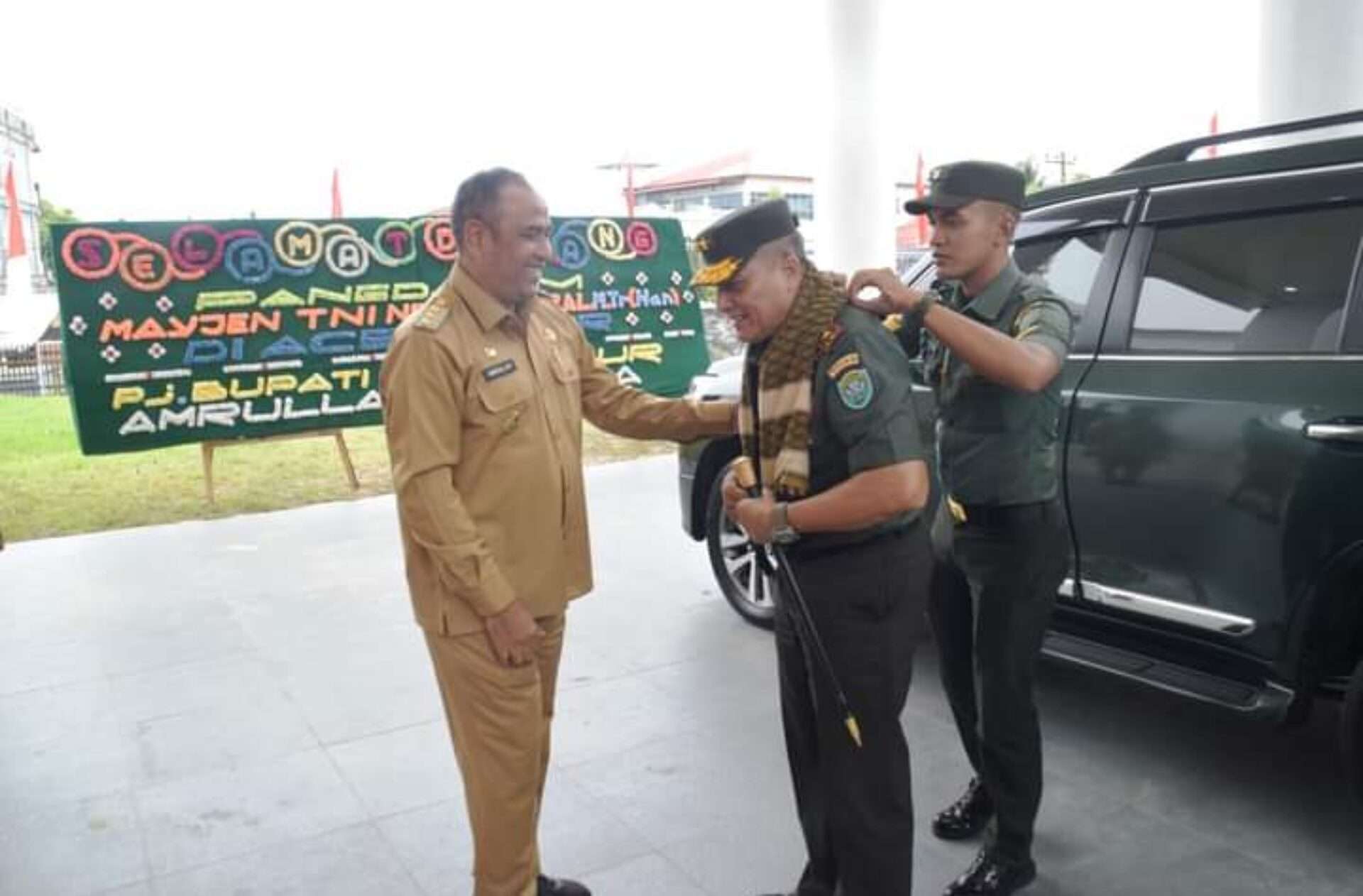 Pj Bupati Aceh Timur Jamuan Pangdam Iskandar Muda di Pendopo