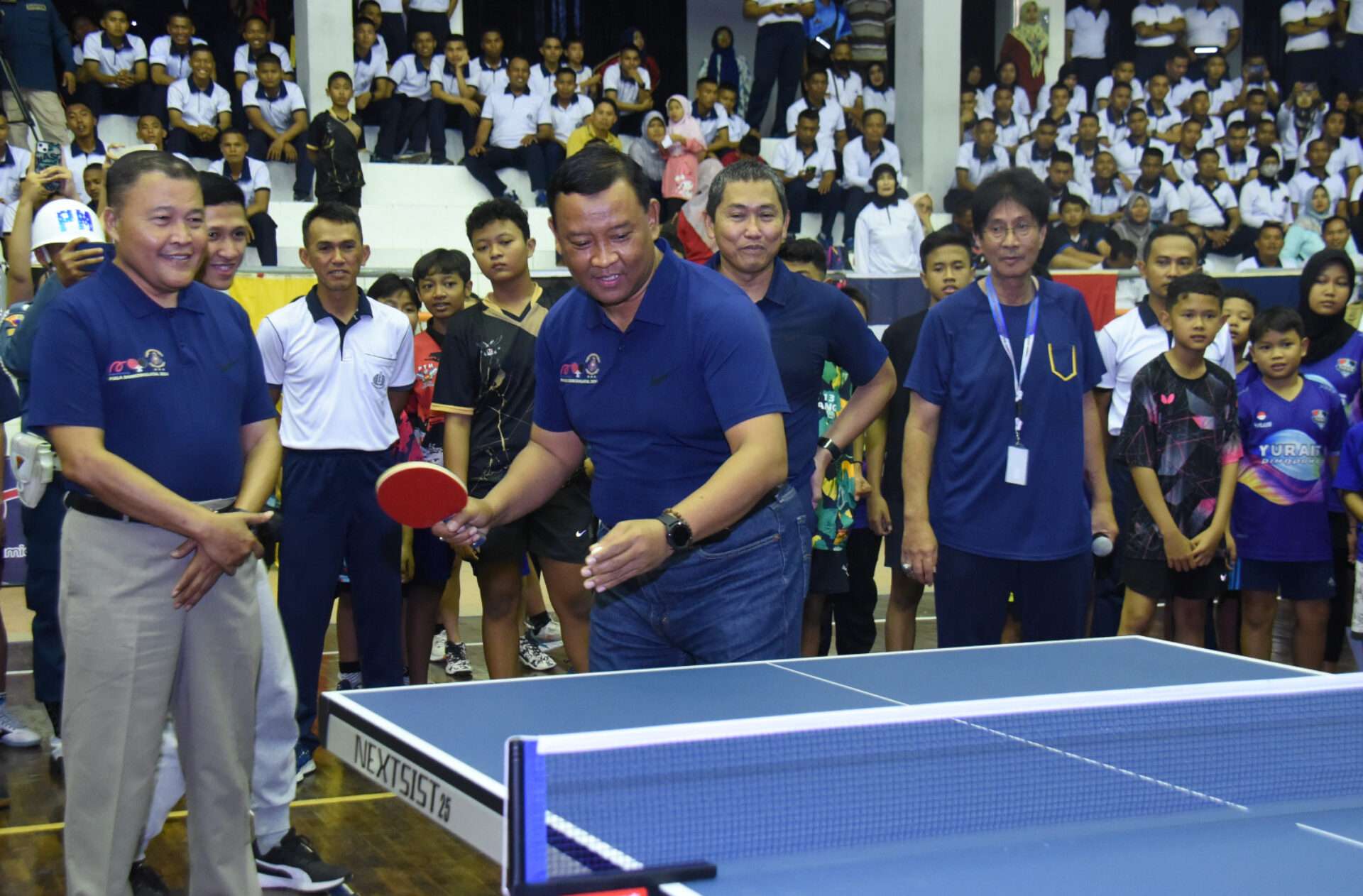 Kejuaraan Tenis Meja Pelajar Nasional Piala Dankodiklatal 2024 Resmi Dibuka di Surabaya