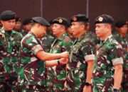 Sertijab Pusat Penerangan dan Penelitian TNI di Aula Gatot Subroto