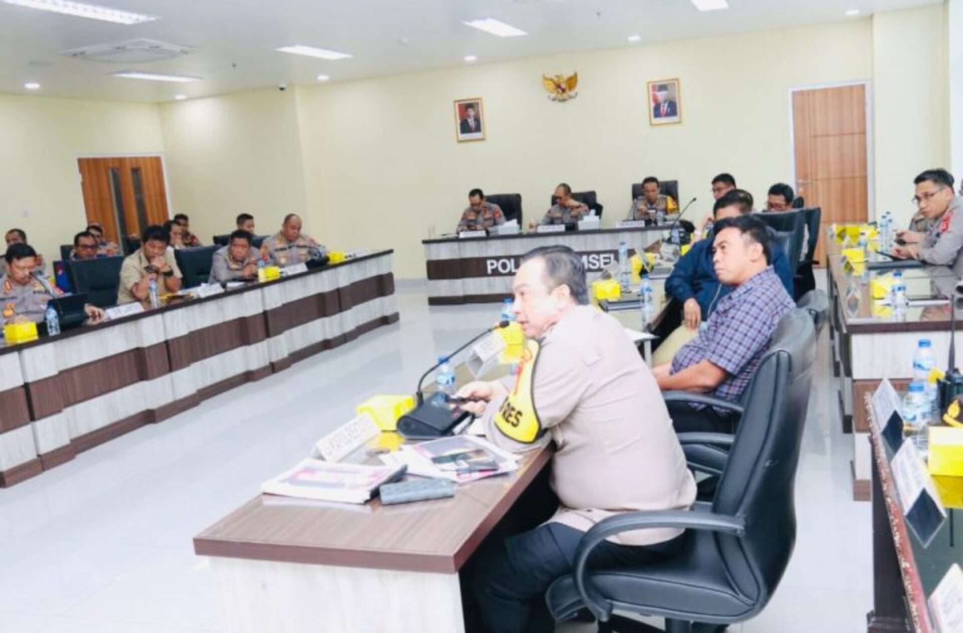 Kapolda Sumsel Pimpin Rapat Kesiapan Pengamanan Kongres PMII ke XXI di Palembang