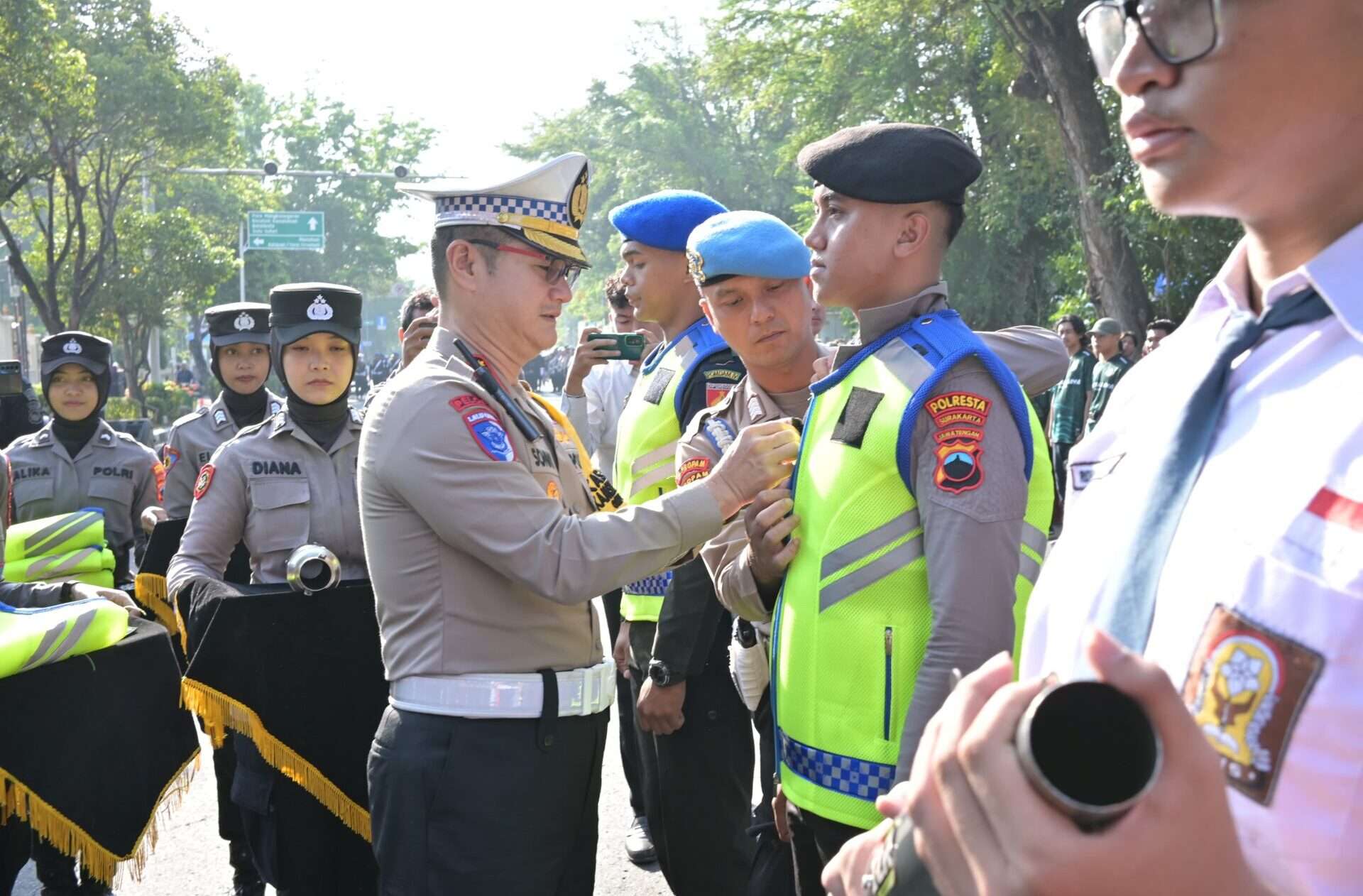 Deklarasi Keselamatan Lalu Lintas: Dukung Pemilukada Damai Jateng 2024