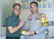 Kunjungan Polres Metro Jakarta Barat ke Mako Kodim 0503 JB: Perkuat Sinergi TNI-Polri di HUT TNI ke-79