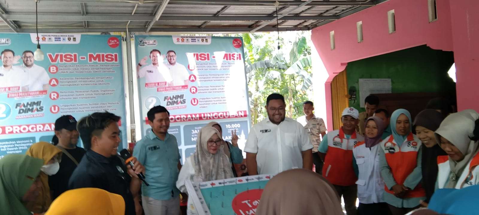 Lomba Rakyat Sembako di Sokanegara, Cawabup Dimas Siap Tambahkan Kuota Bansos Purbalingga