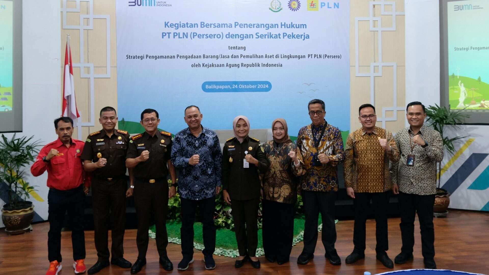 Kejaksaan Agung Lanjutkan Roadshow Penerangan Hukum Bersama PT PLN di Balikpapan