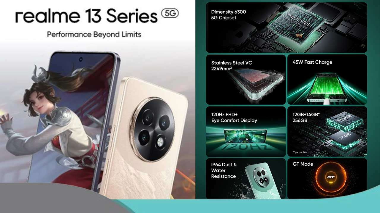 Realme 13 Series 5G: HP Gaming Kelas Menengah yang Bikin Kamu Makin Gahar!