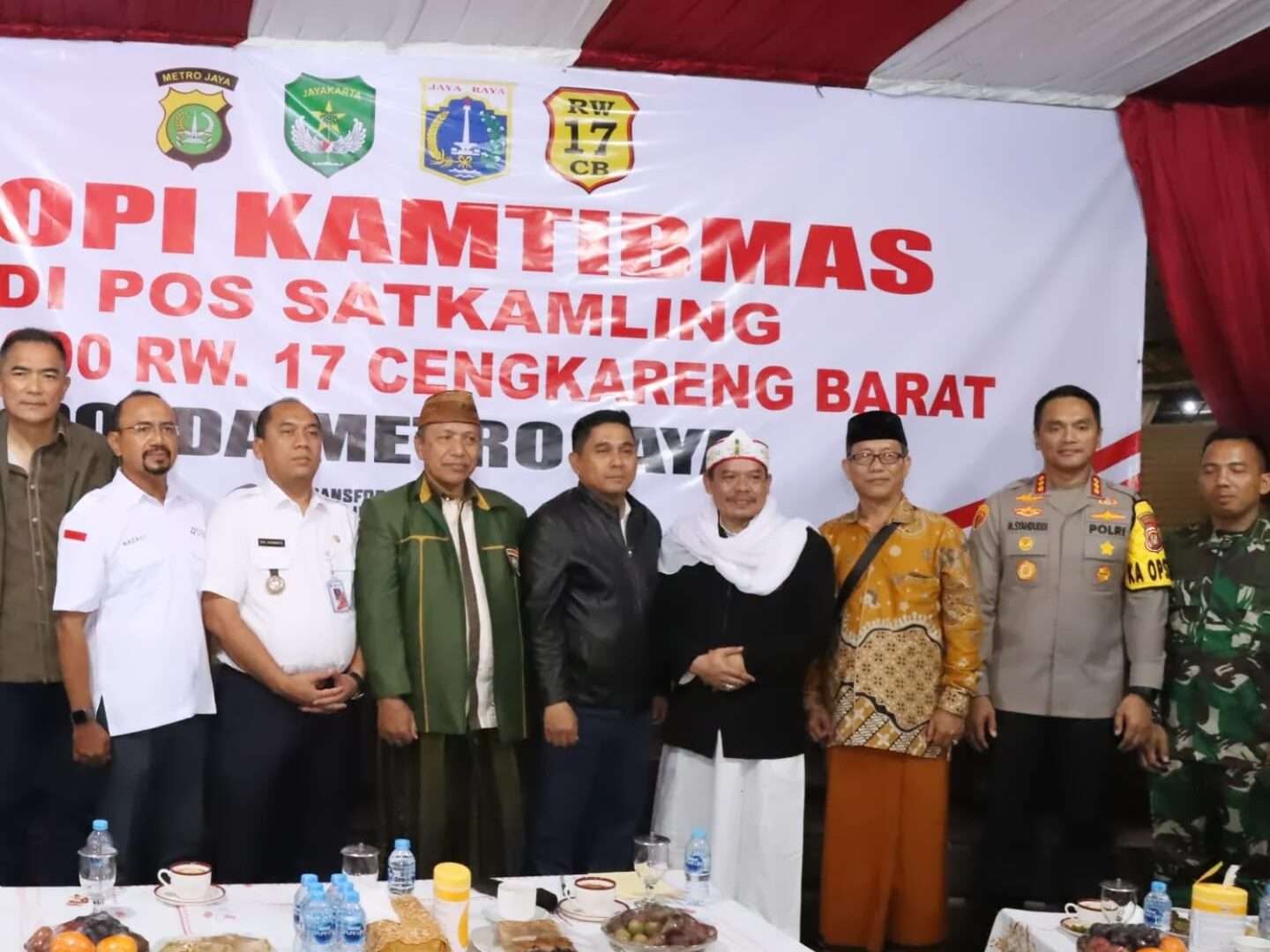 Ngopi Kamtibmas Bersama Kapolda Metro Jaya di Cengkareng