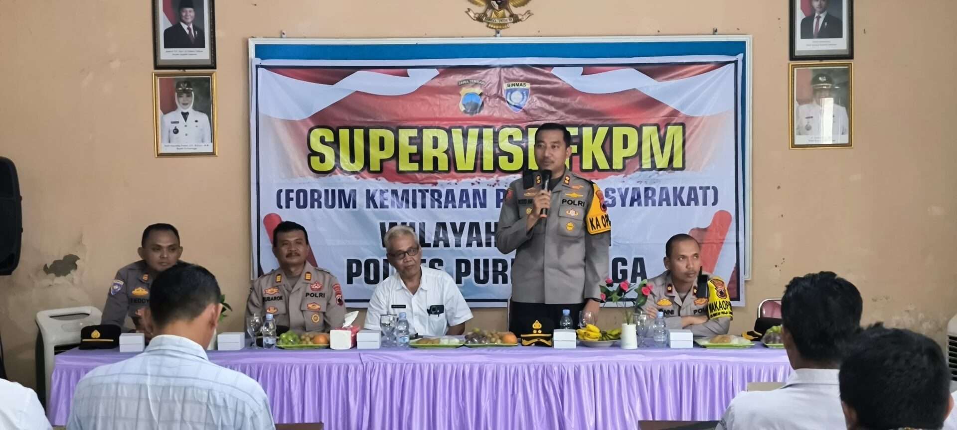 Supervisi FKPM Klapasawit, Kapolres Purbalingga: Solusi Keamanan dan Kerukunan Masyarakat