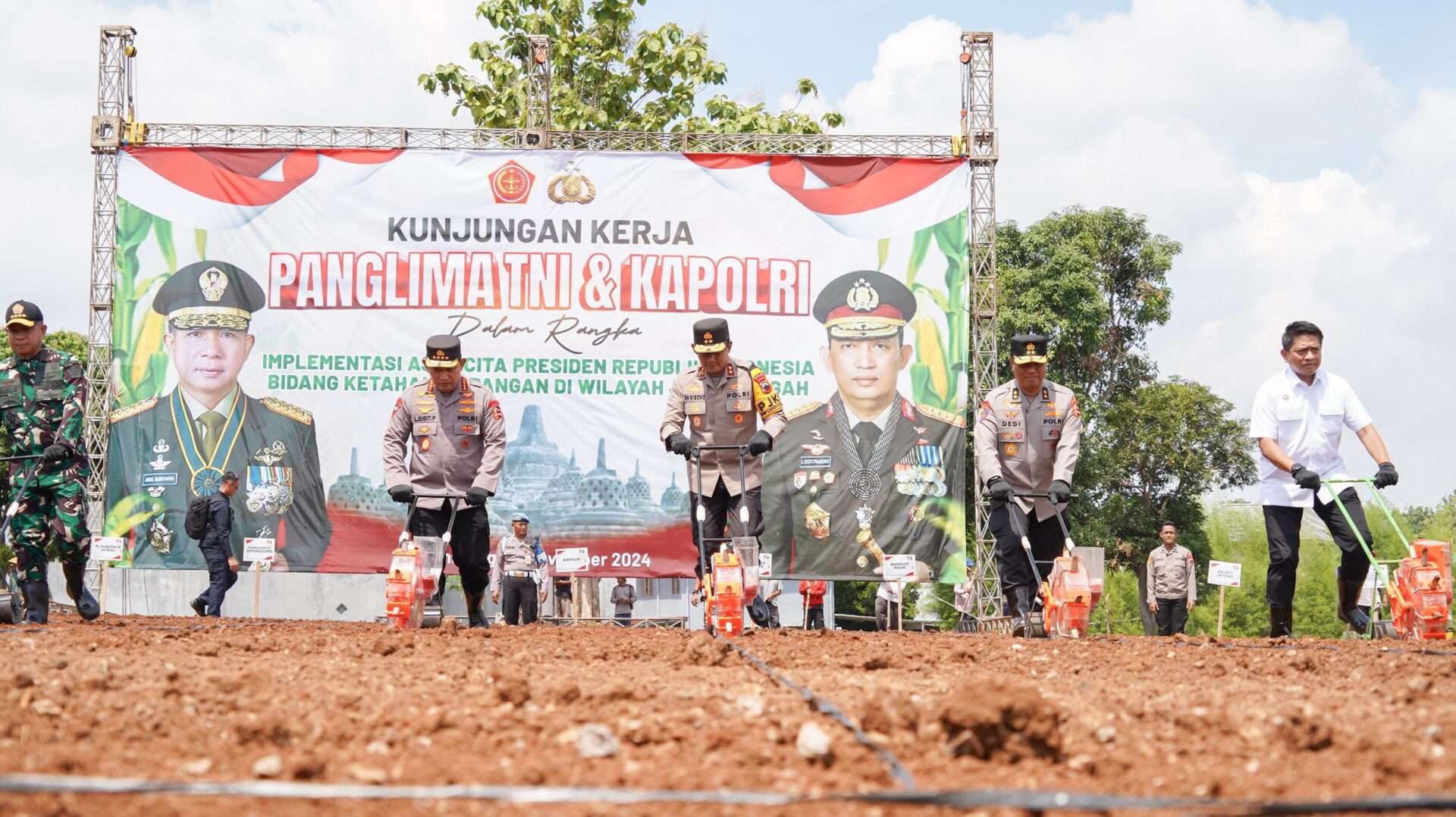 Kapolri dan Panglima TNI Kunjungi Program Ketahanan Pangan di Semarang, Dukungan untuk Kebijakan Presiden