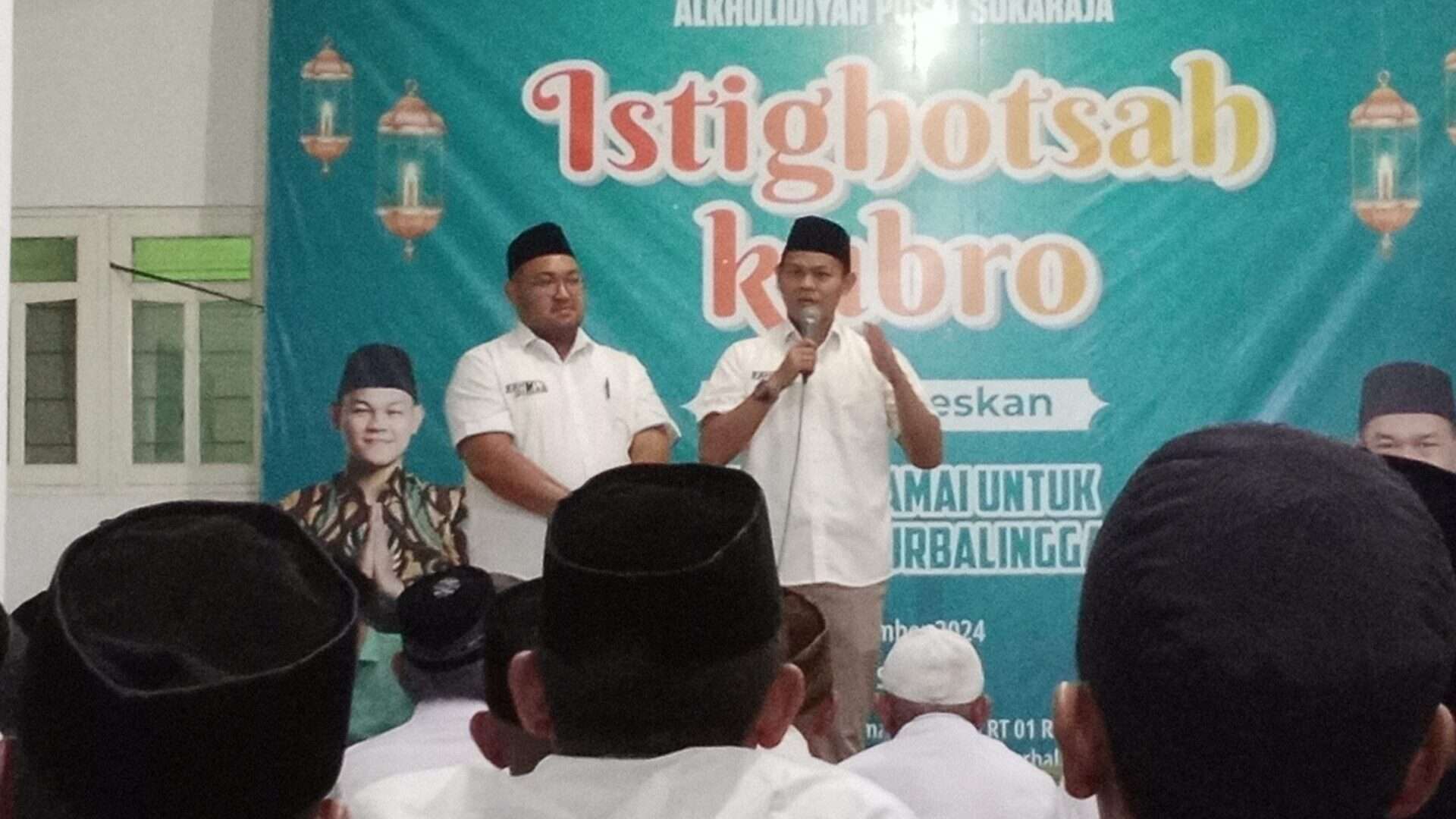 Ribuan Jamaah Thoriqoh Naqsabandiyah Doakan Fahmi-Dimas Jadi Pemimpin Purbalingga yang Amanah