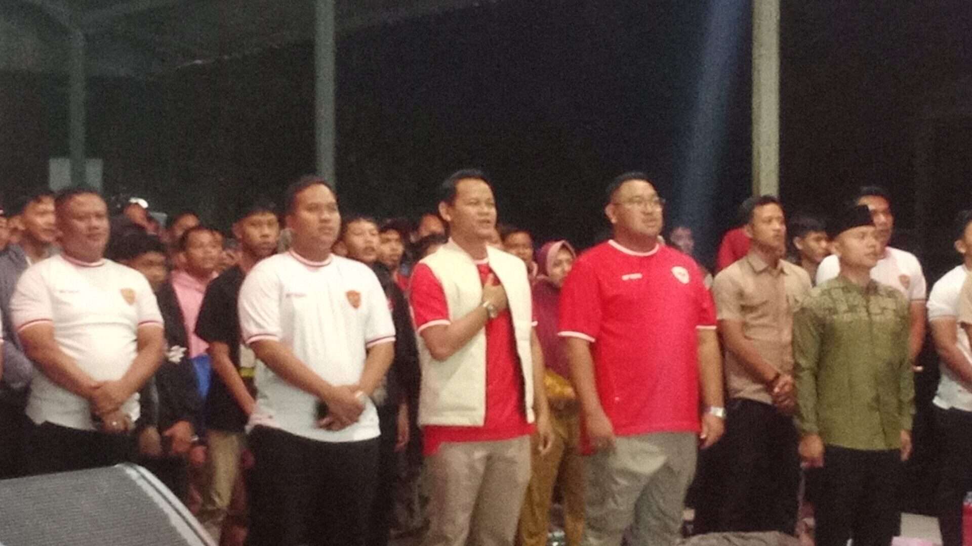 Nobar Indonesia vs Arab Saudi, Fahmi-Dimas Janjikan Kebangkitan Sepak Bola Purbalingga