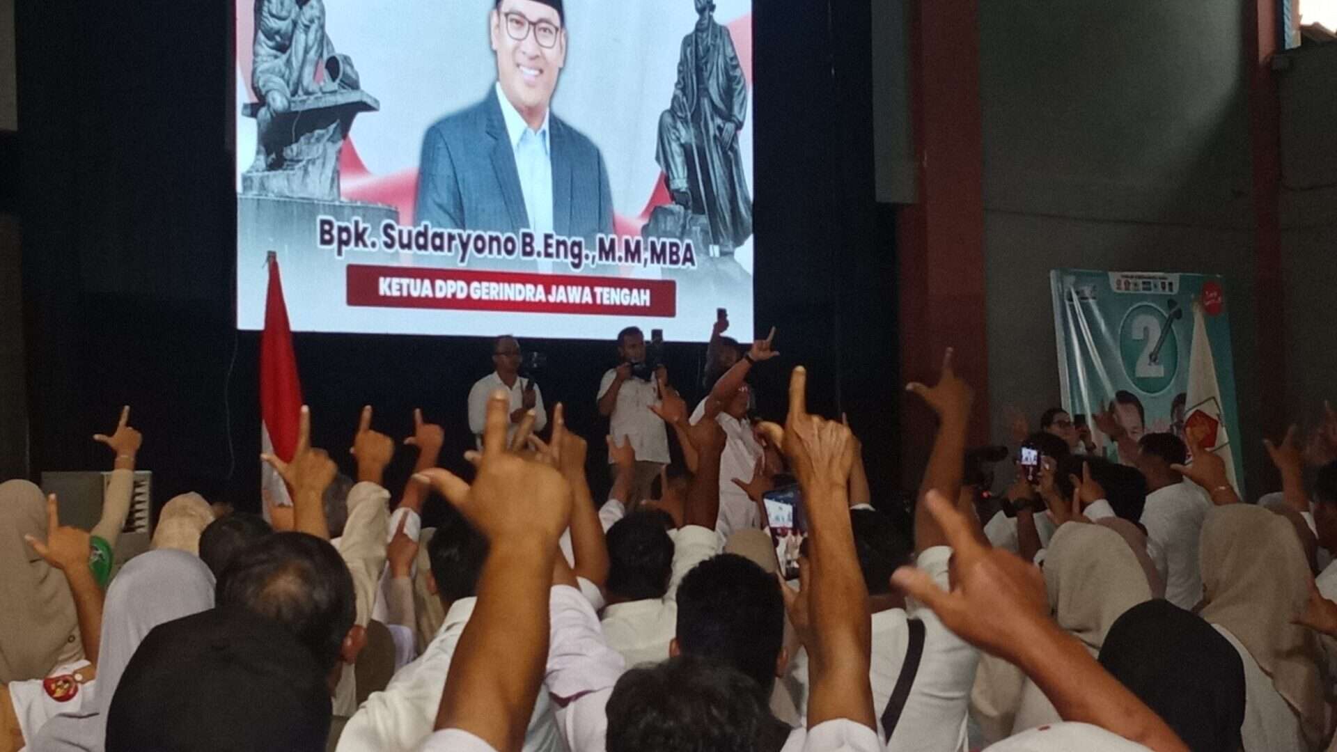 Sudaryono Tegaskan Kader Gerindra Siap Menangkan Pilkada Purbalingga dan Jateng 2024